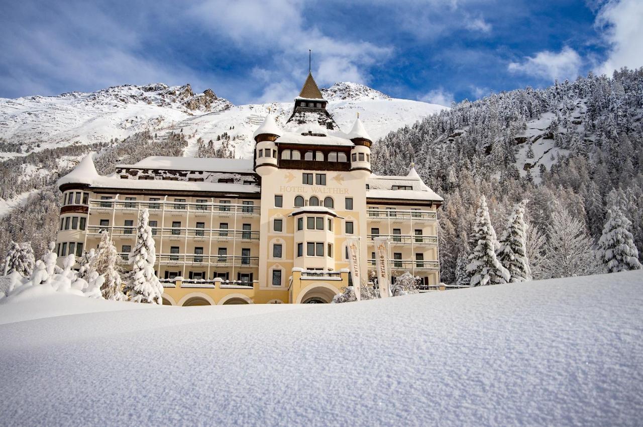 Hotel Walther - Relais & Chateaux Понтрезина Экстерьер фото