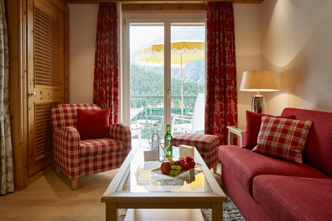 Hotel Walther - Relais & Chateaux Понтрезина Экстерьер фото