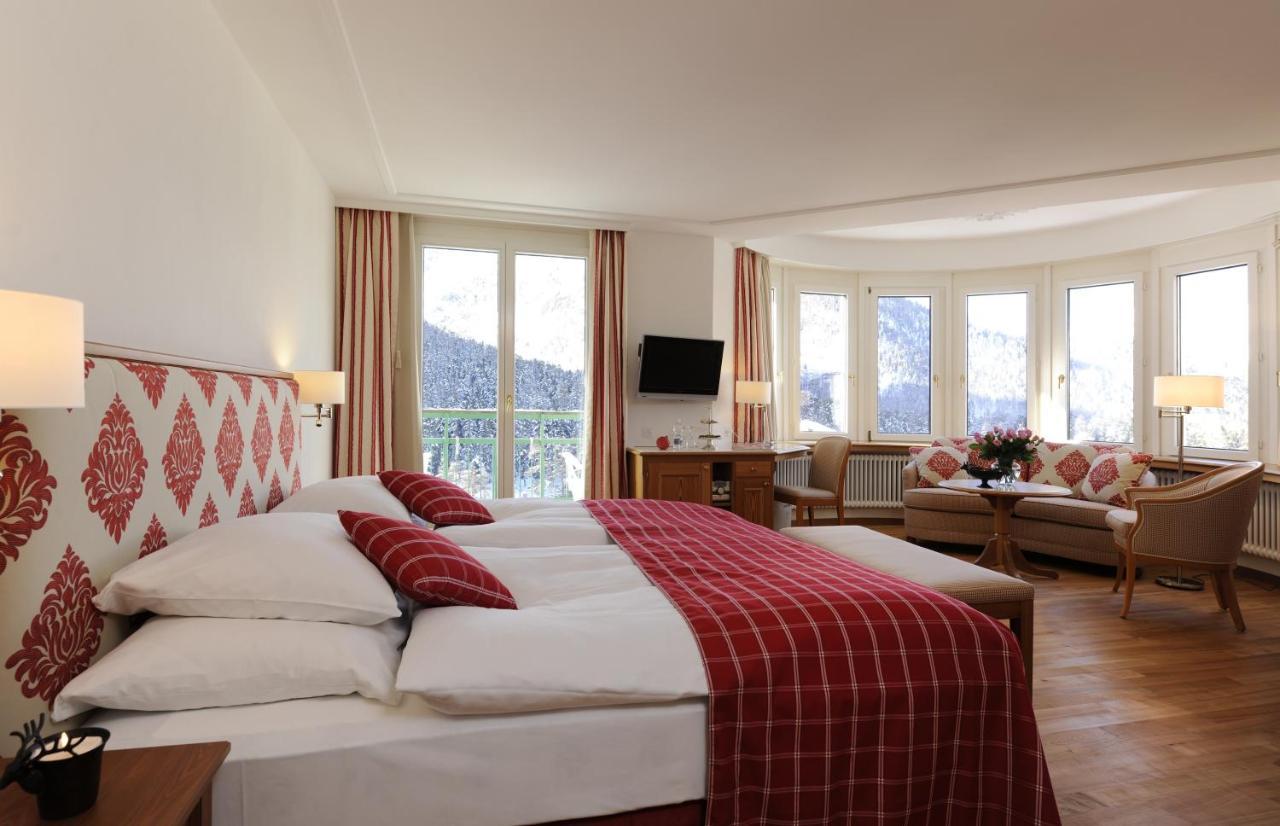 Hotel Walther - Relais & Chateaux Понтрезина Экстерьер фото
